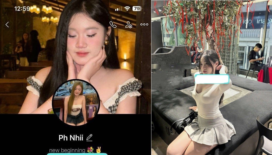 Phương Nhi nhân viên massage lộ clip